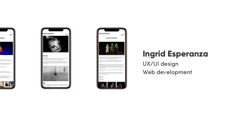 Ingrid Esperanza | Web design | Web development